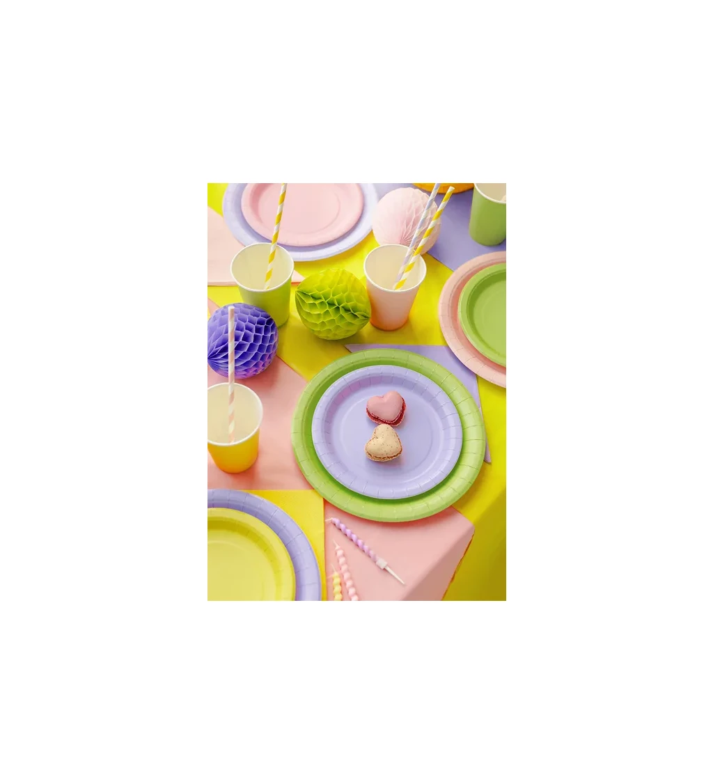 Levandulové párty talířky