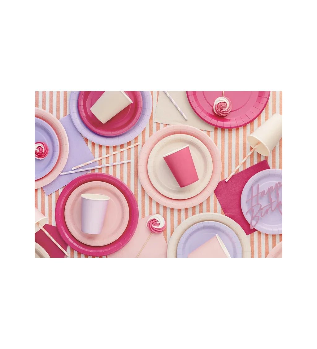 Levandulové párty talířky