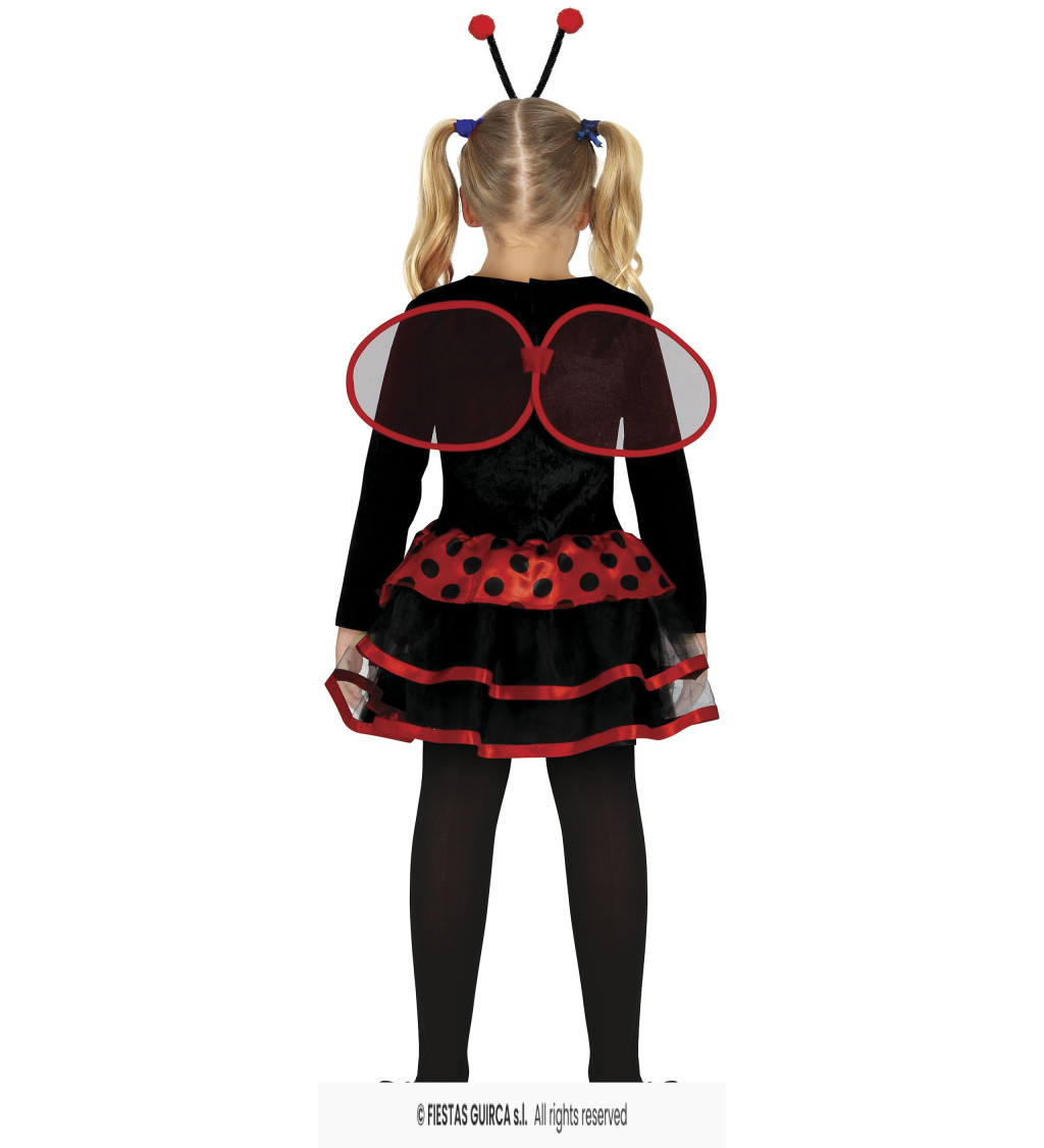 Dětský karnevalový kostým – beruška