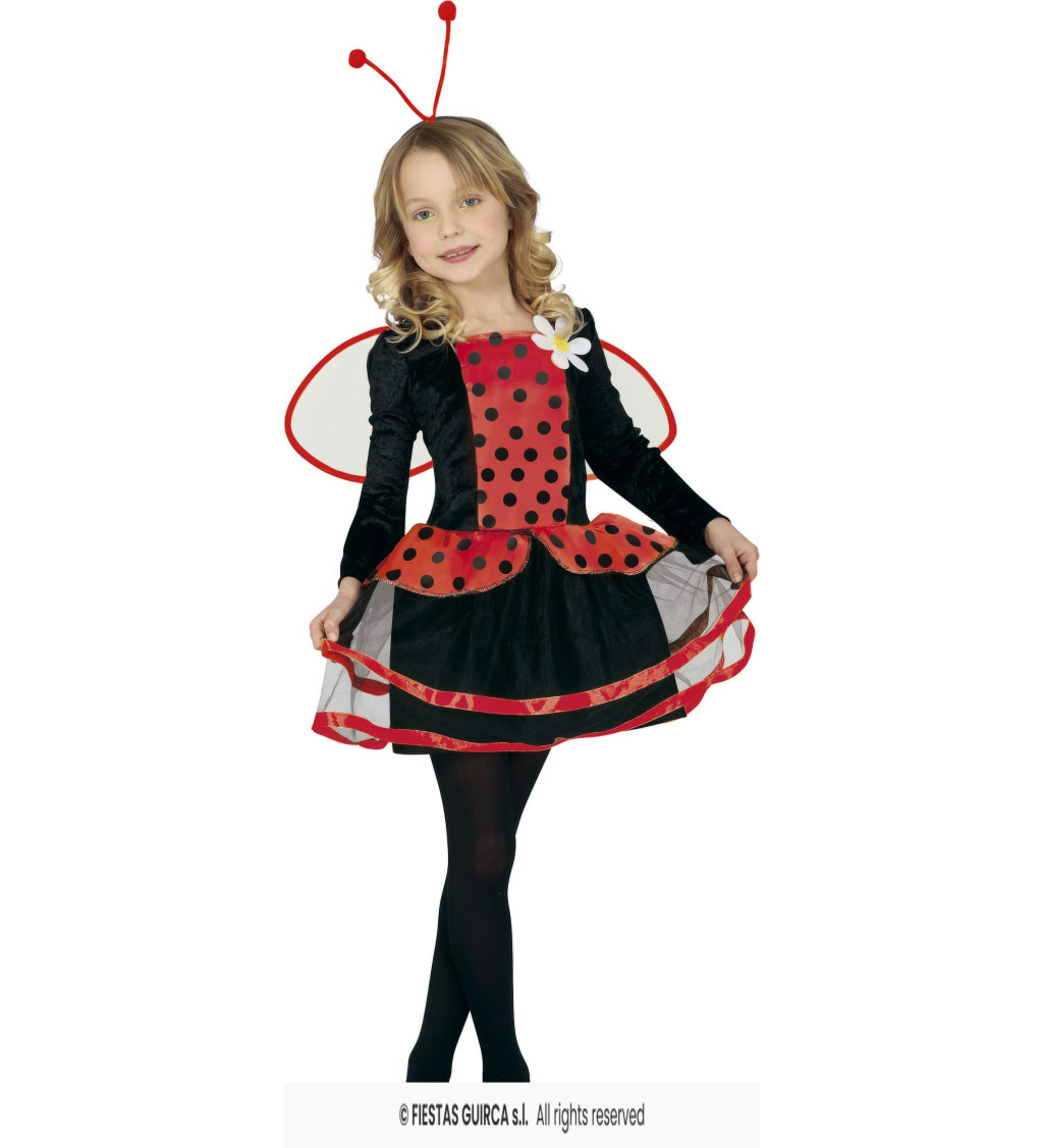 Dětský karnevalový kostým – beruška