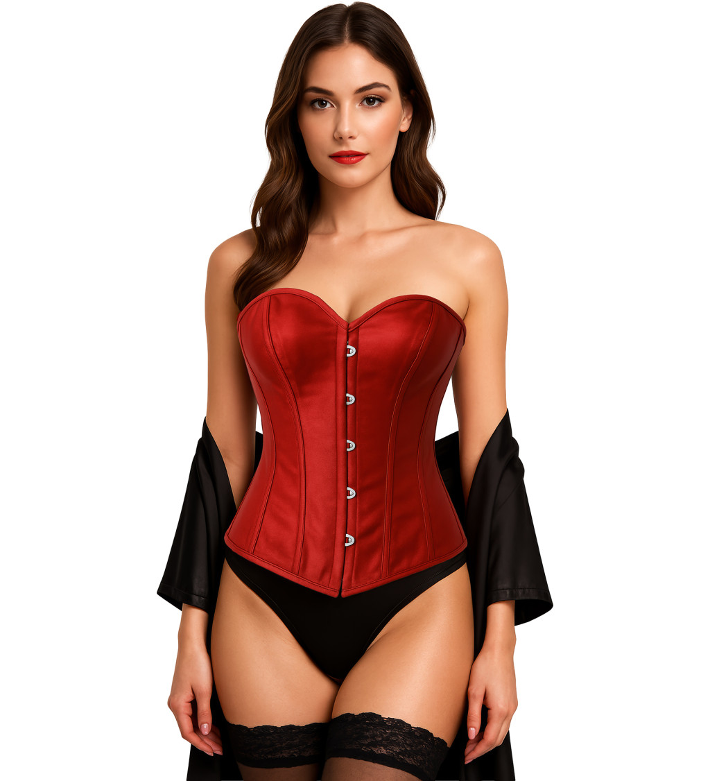 Korzet – červený
