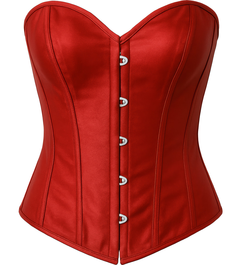 Korzet – červený