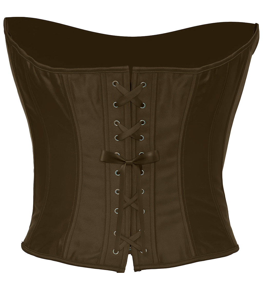 Korzet – hnědý