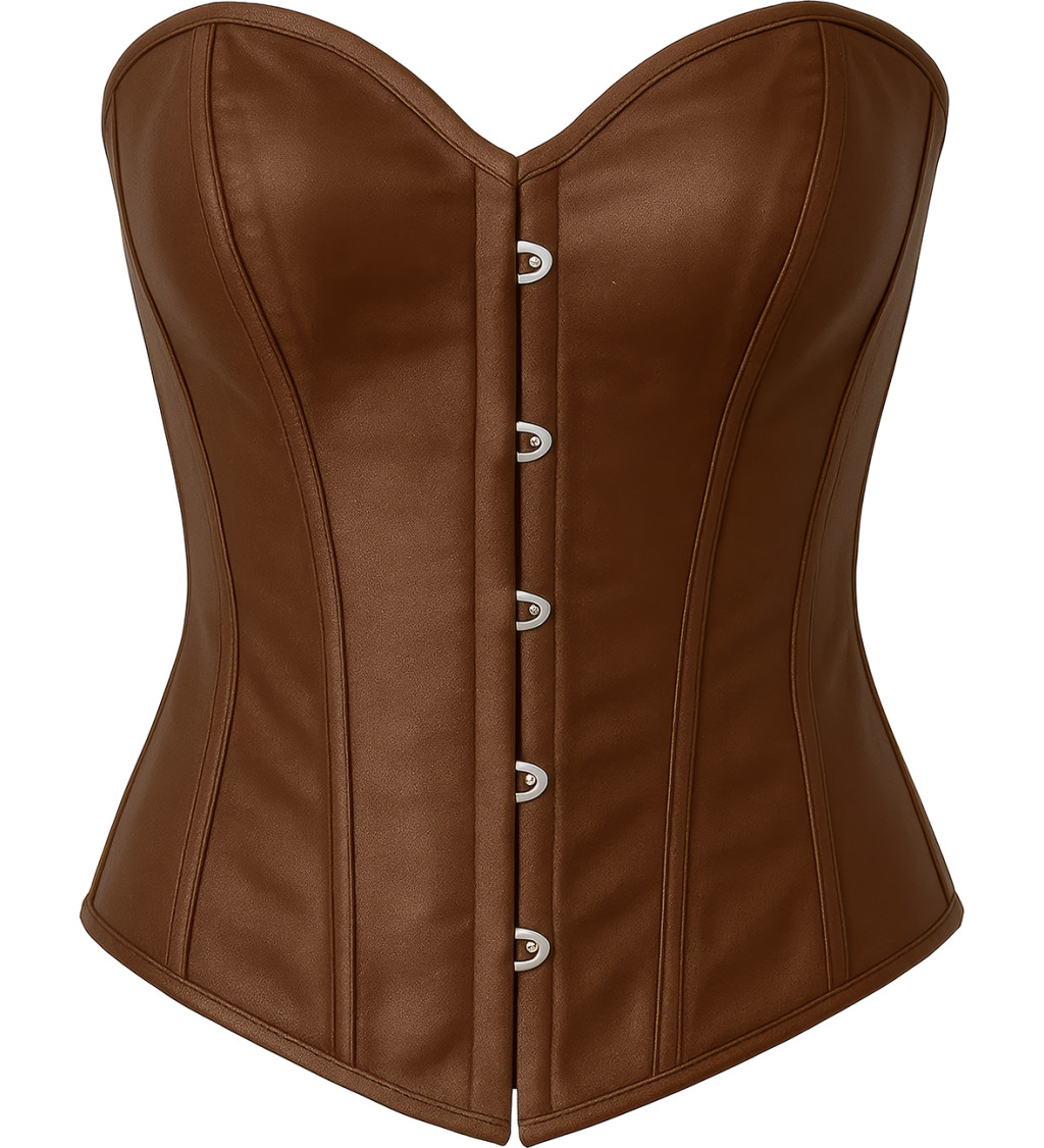 Korzet – hnědý