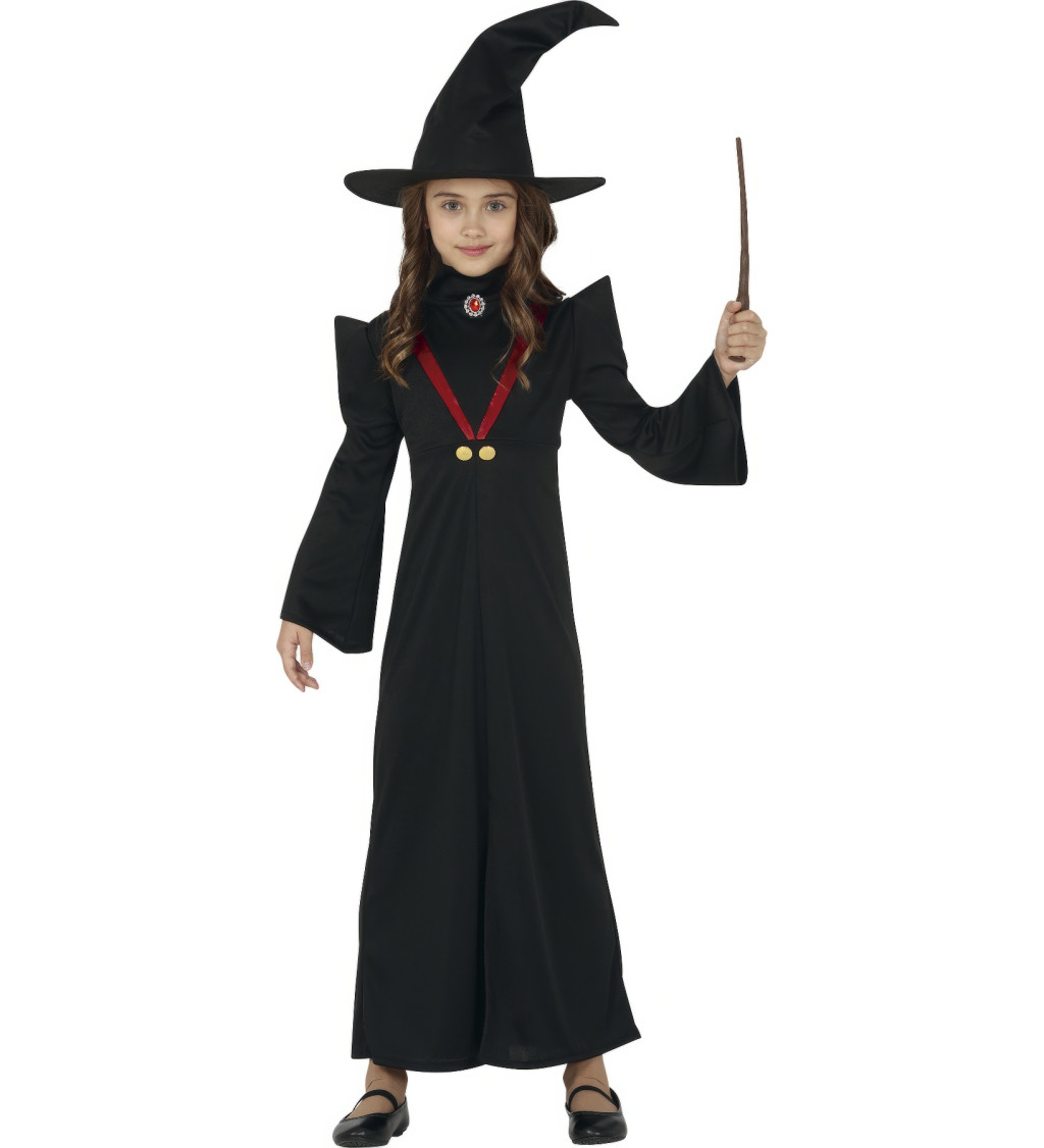 Dětský magický kostým – Čarodějnice ředitelka