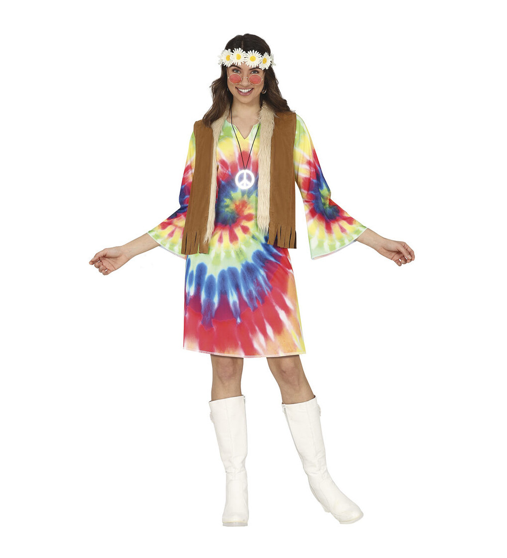 Dámský kostým Hippie styl 60. let