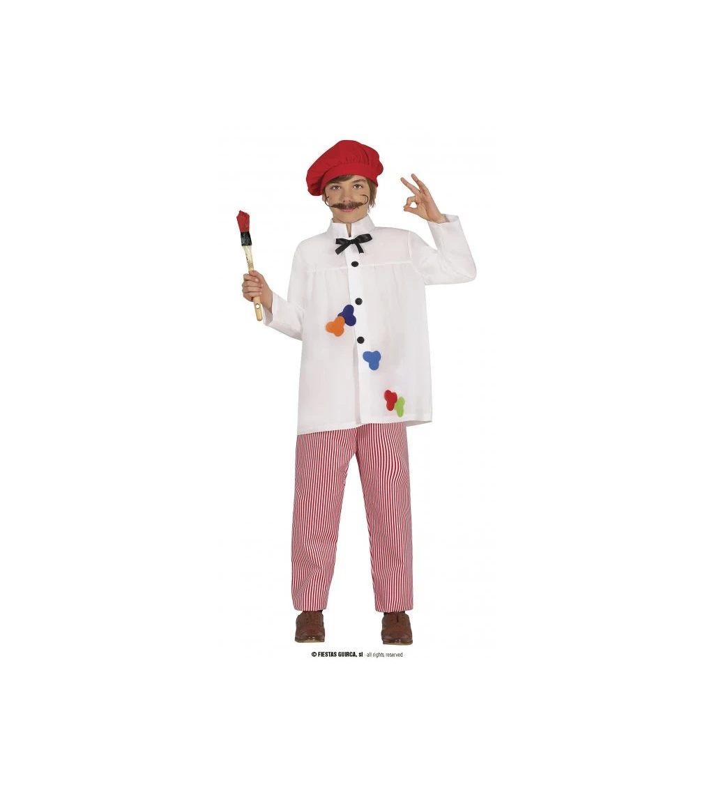 Dětský kostým Umělec malíř