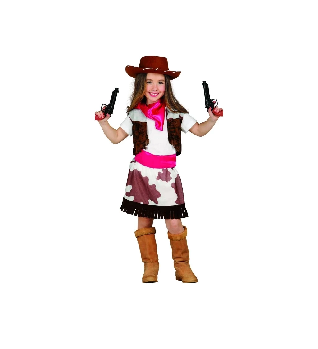 Dětský kostým Malá kovbojka