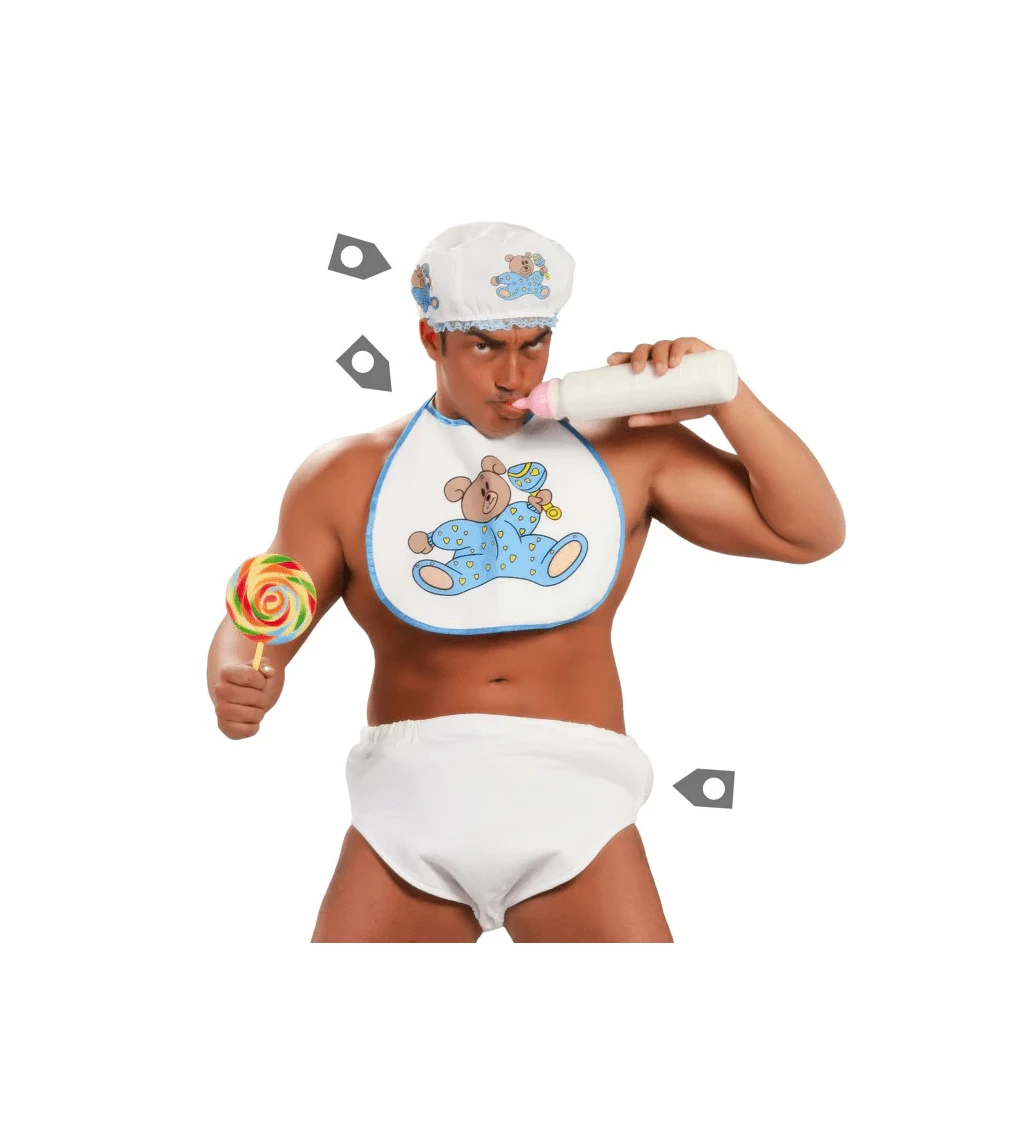 Baby outfit na pánskou rozlučku