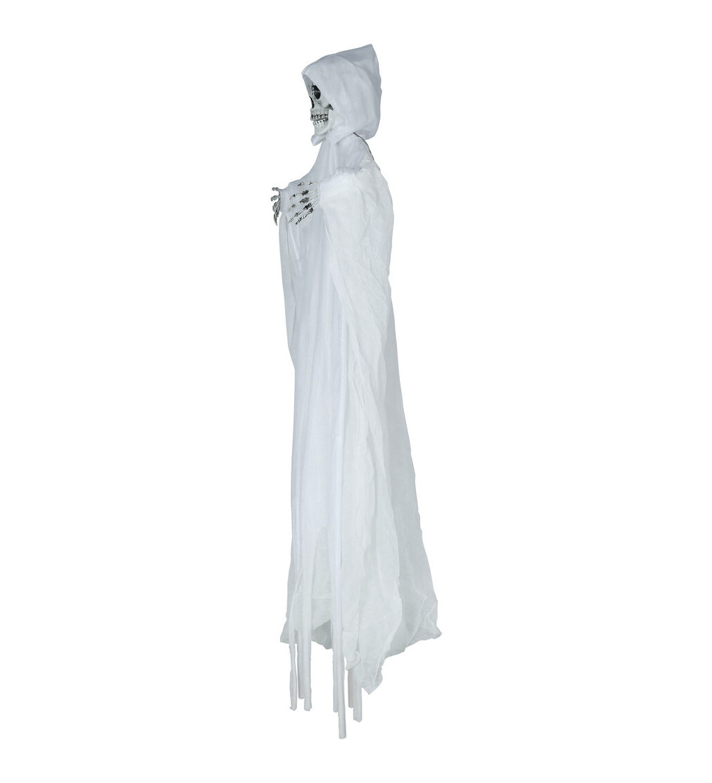 Halloween kostlivec se světlem
