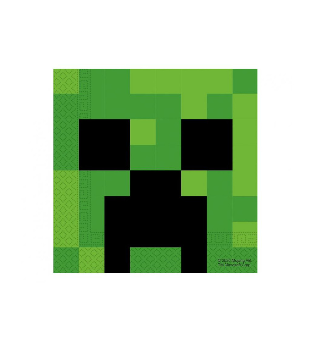 Papírové ubrousky - Minecraft