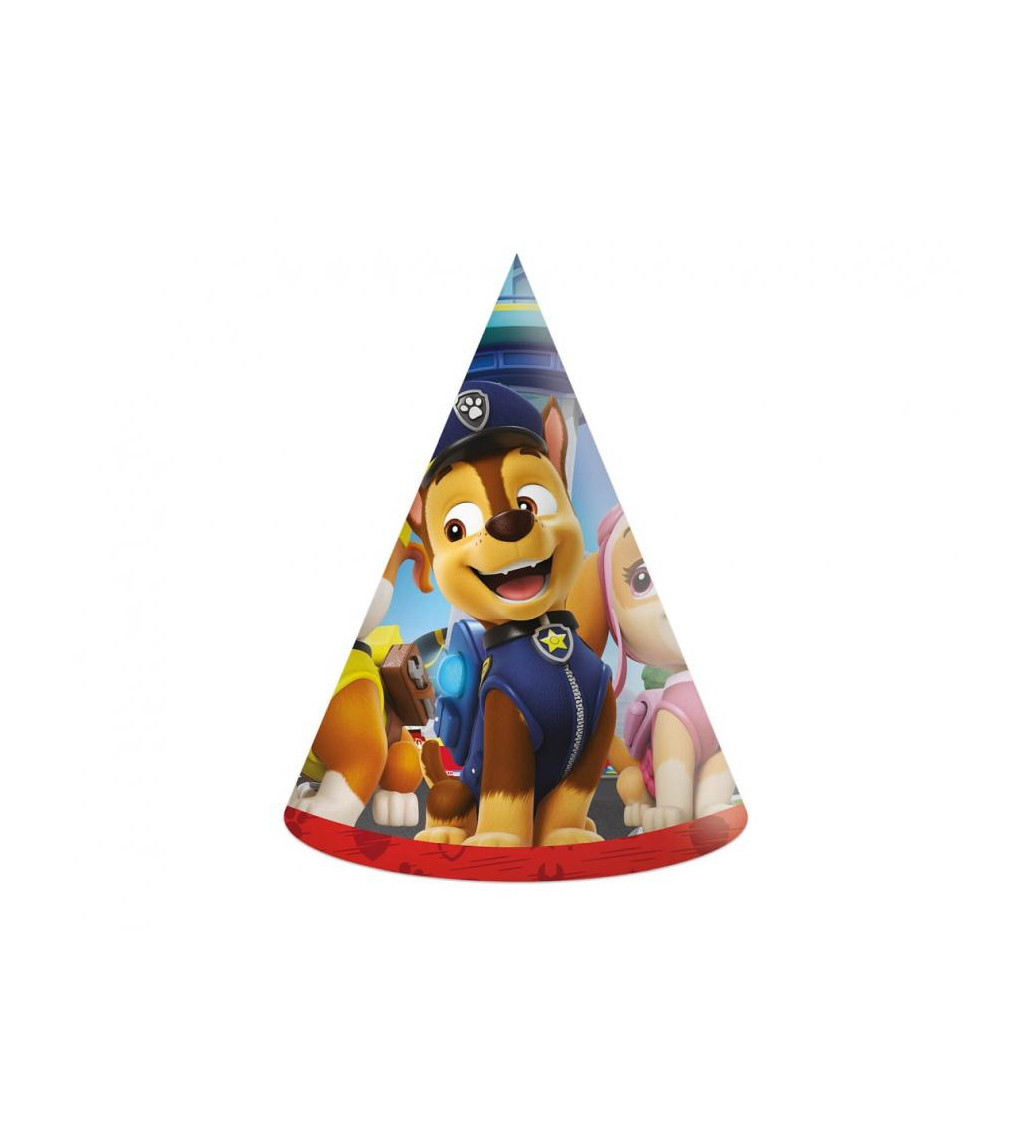 Papírové čepice Paw Patrol