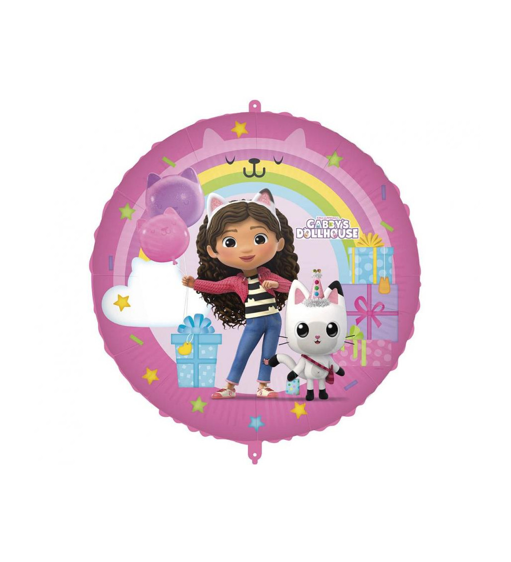 Fóliový balónek: Gabby's Dollhouse