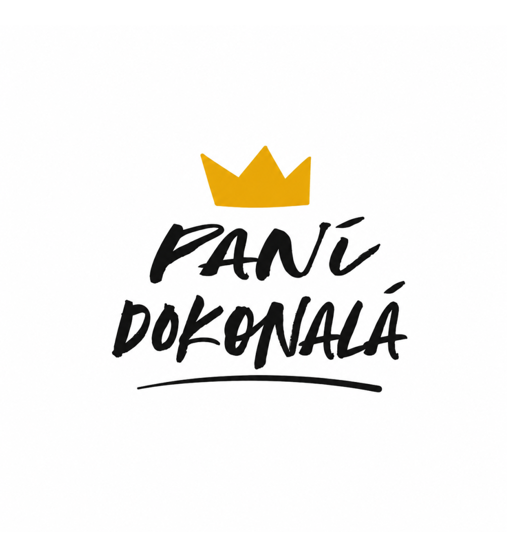 Bílé dámské tričko – Paní dokonalá