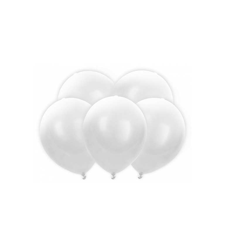 Bílé LED balónky