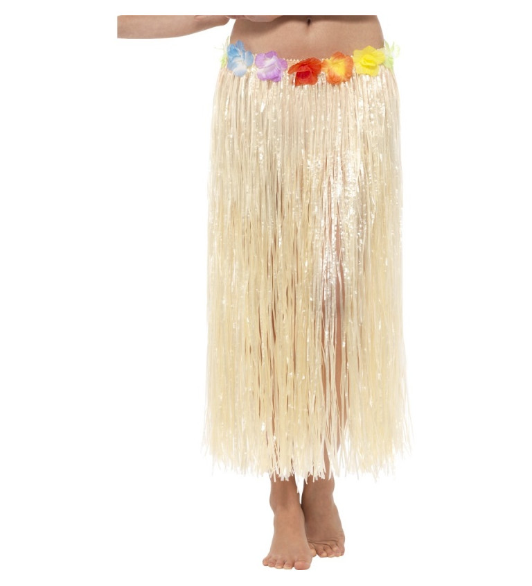 Havajská Hula sukně s květy