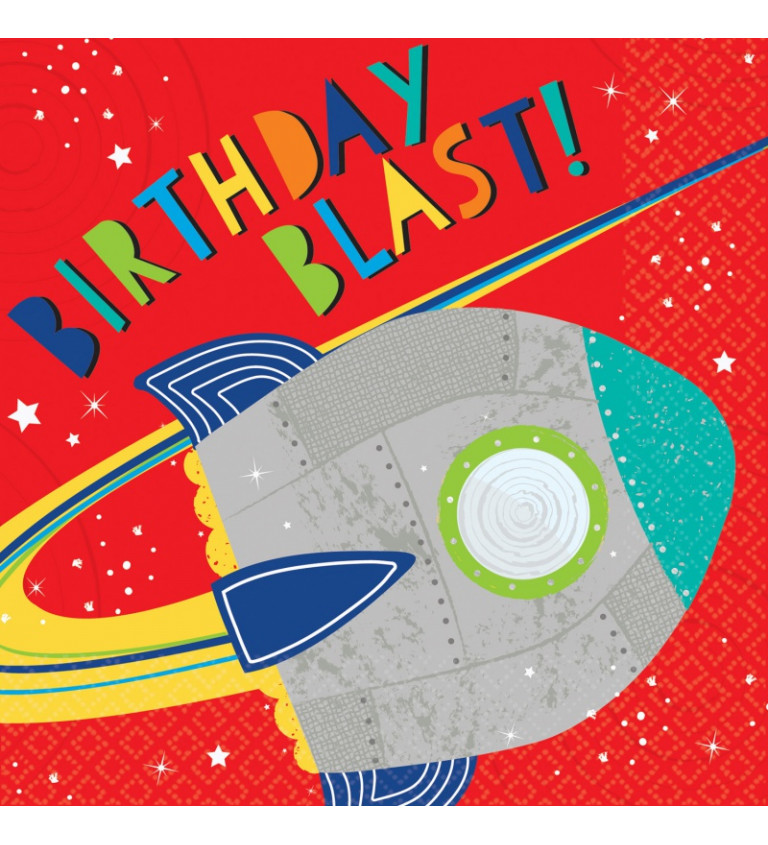 Party ubrousky - Birthday Blast!