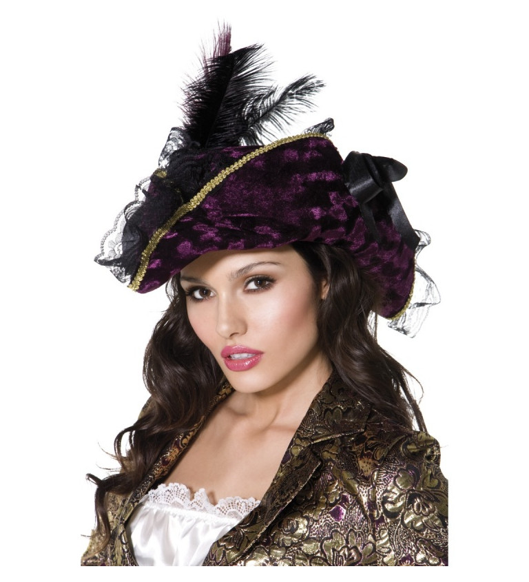 Pirátský klobouk - dámský