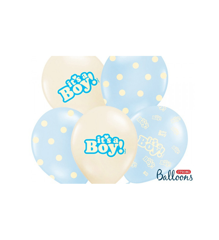 Pastelové balónky - It's a Boy