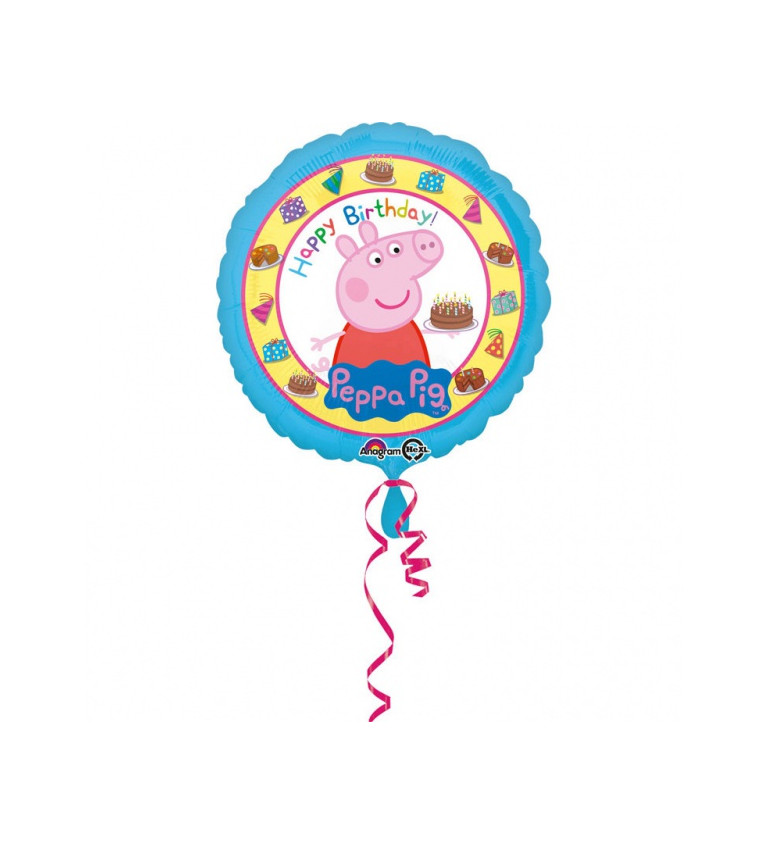 Fóliový narozeninový balónek - Prasátko