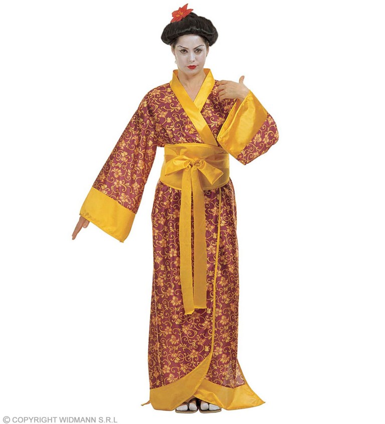 Dámský kostým - japonská geiša