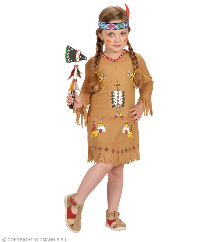 Dívčí kostým indiánky