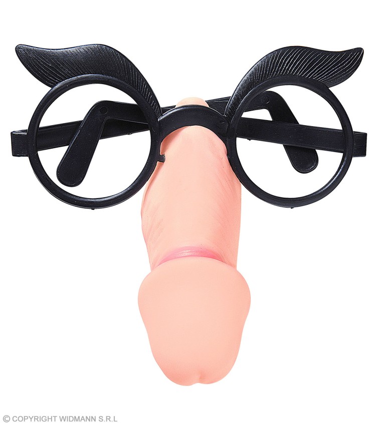 Žertovní brýle - penis