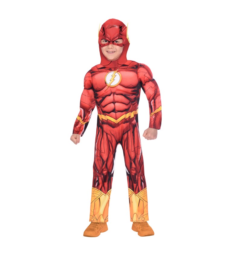 Dětský kostým Flash ( 4-6 let)