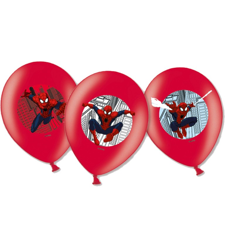 Latexové balonky - Spiderman