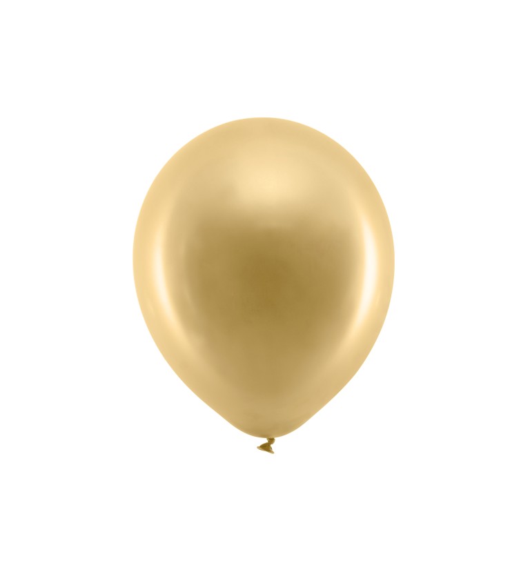 Zlatý balonek - latex