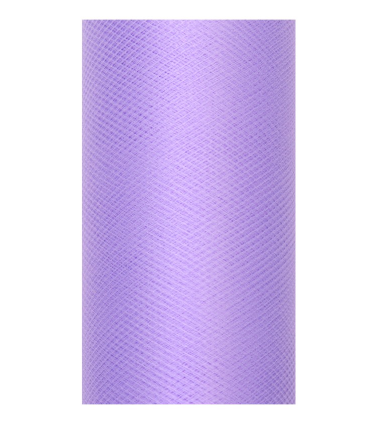 Dekorační fialový tyl