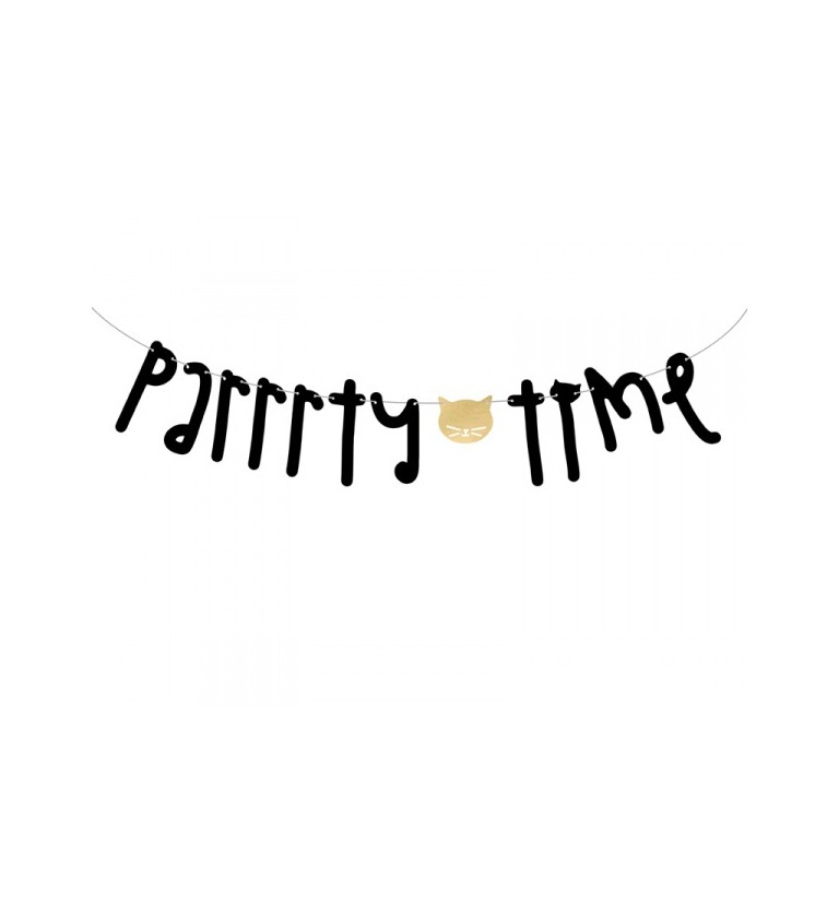 Kočičí girlanda - Parrrty Time