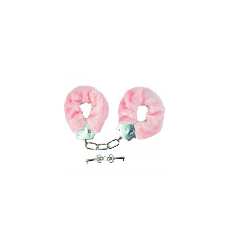 Chlupatá pouta - růžová