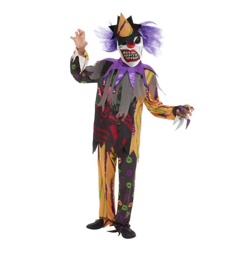 Dětský kostým Nebezpečný klaun