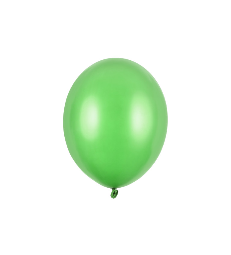 Balení latexových balónků - zelené