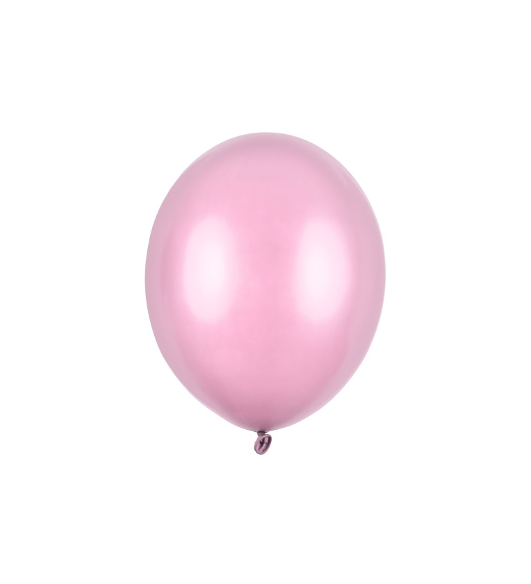 Balónky pastelovo-růžové
