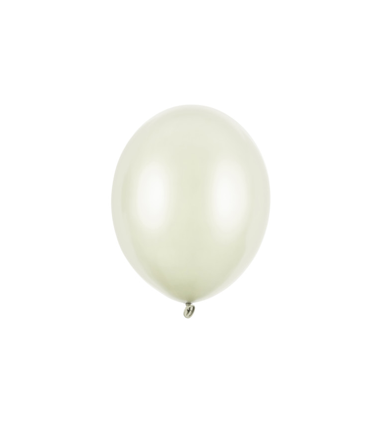 Balónky metalické bílé