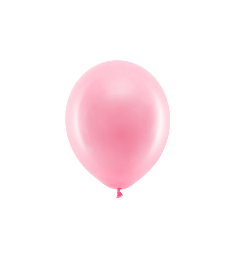 Balónky pastelově růžové
