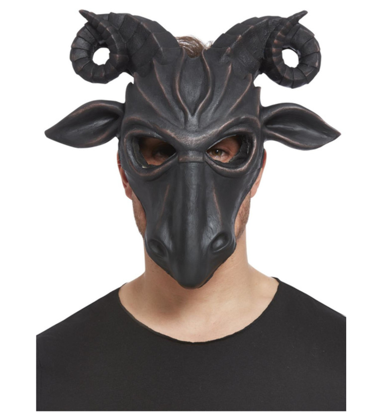 Maska satanský beran