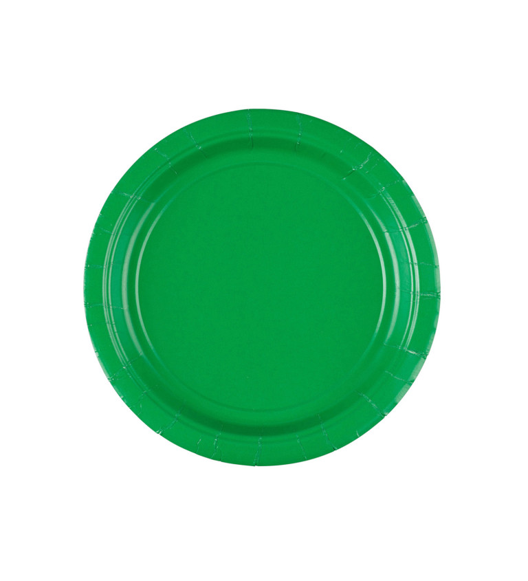 Malý talířek zelený - 8 ks