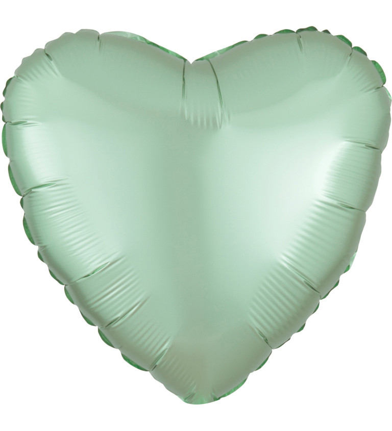 Balónek - Srdce zelené