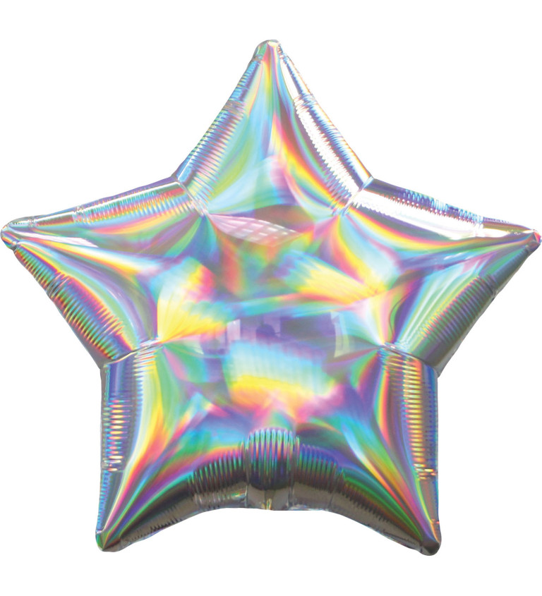 Balónek - holografická hvězda