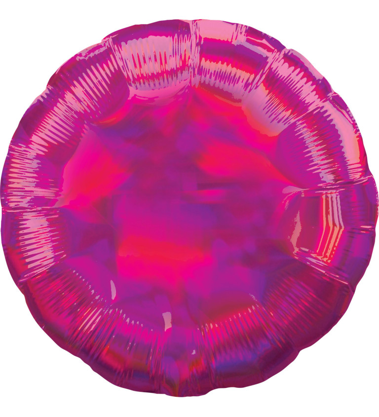 Růžovo-červený balón