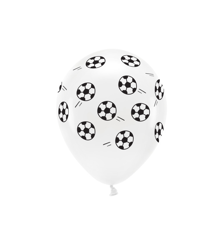 Ekologické pastelové balónky - fotbalový míč