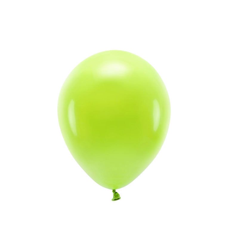 ECO balónky s barvou zeleného jablka