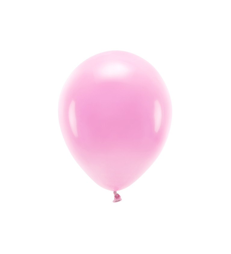 ECO balónky růžové (pastel)