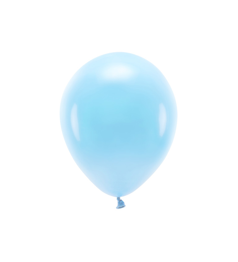 Pastelové ECO balónky - nebesky modré