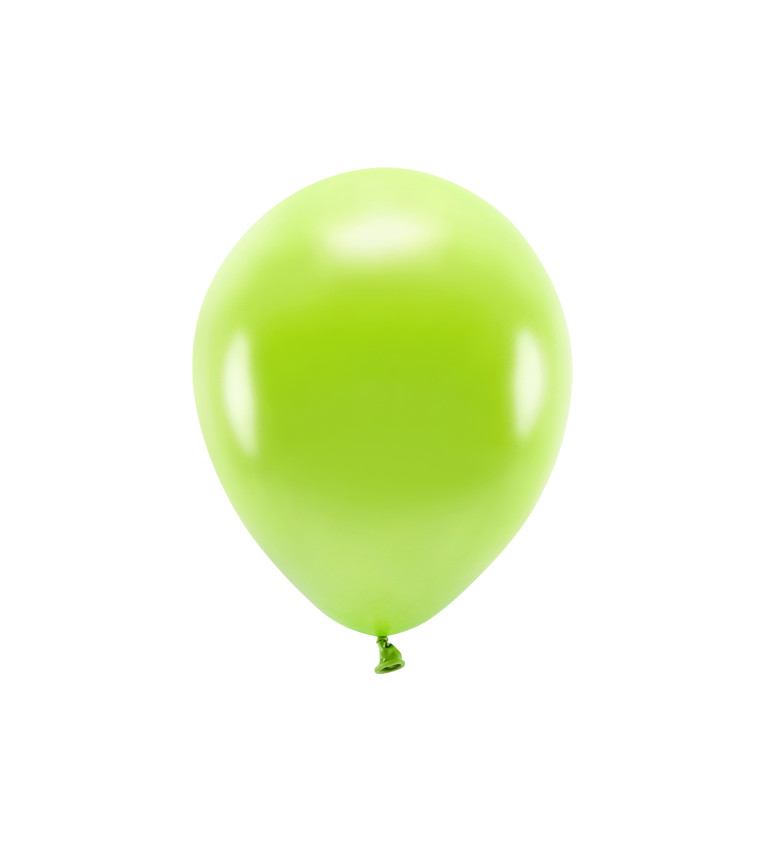 ECO balónky - metalické zelené jablko