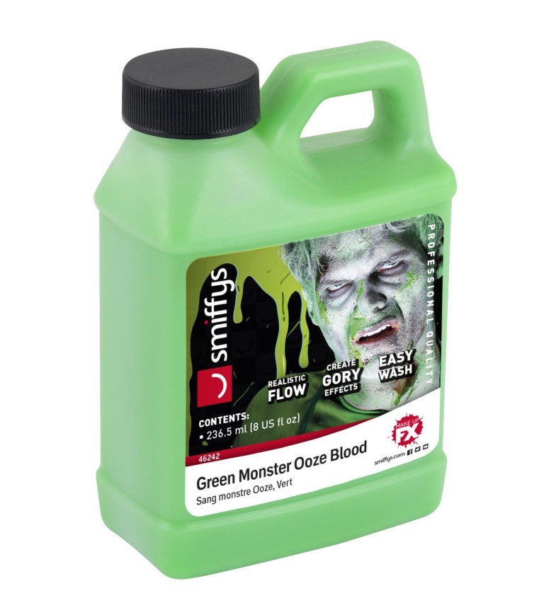 Krev zombie zelená 236 ml