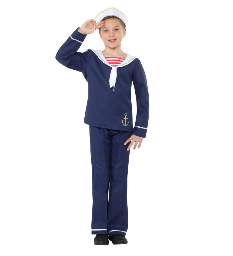 Mladý námořník - dětský kostým